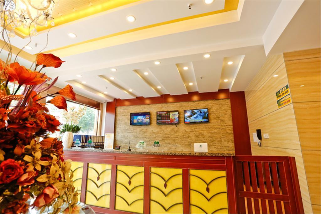 Greentree Inn Jiangsu Changzhou Liyang South Yucai Road Bus Terminal Station Express Hotel Eksteriør billede